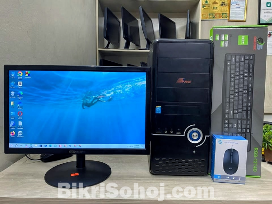 Desktop Setup Dual Core with 19 inch